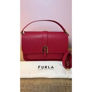 Furla Burgundy Crossbody